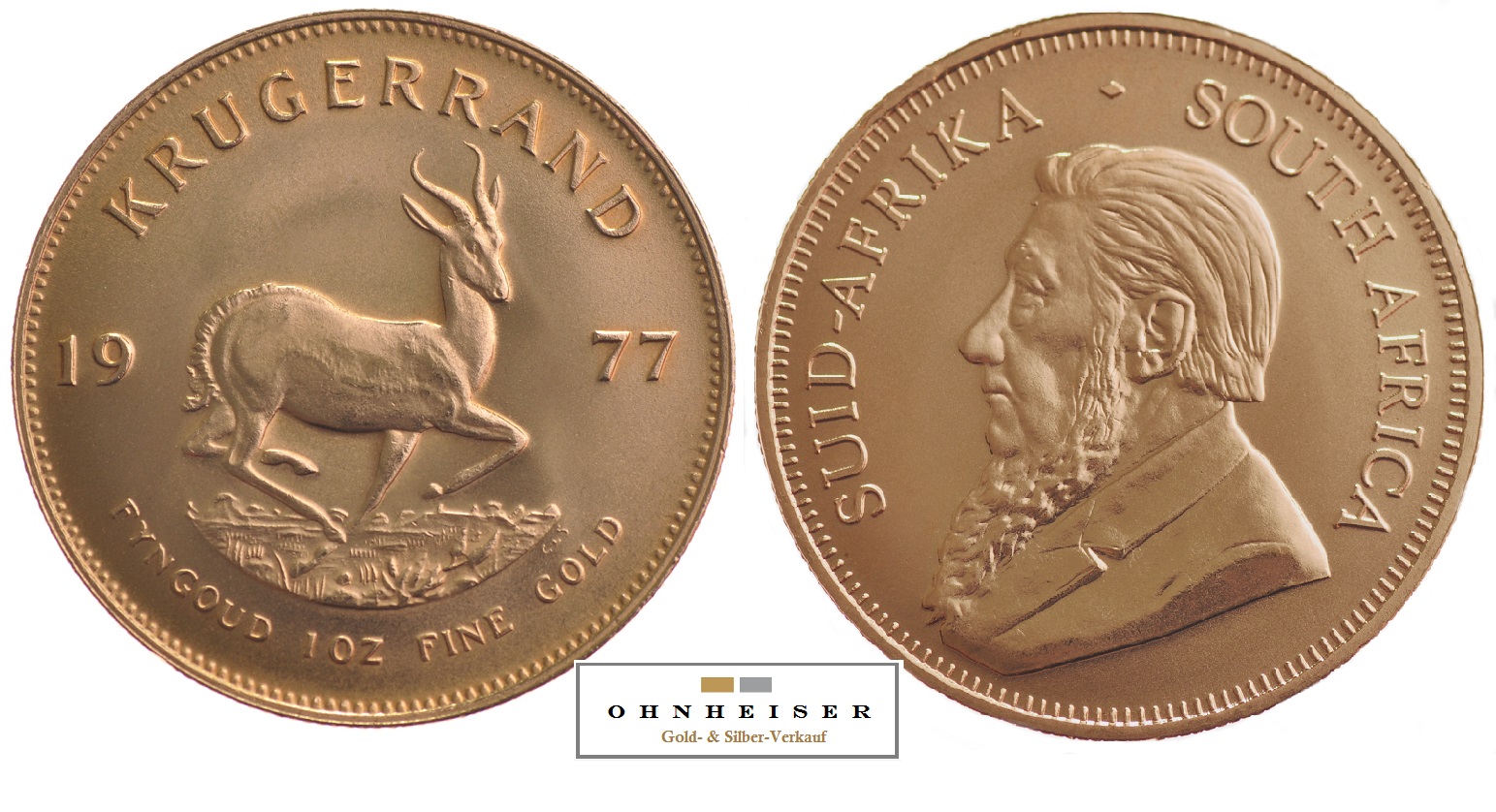 Was Ist Ein Krügerrand Von 1975 Wert 1/1 Oz Krügerrand Goldmünze div. Jahrgänge